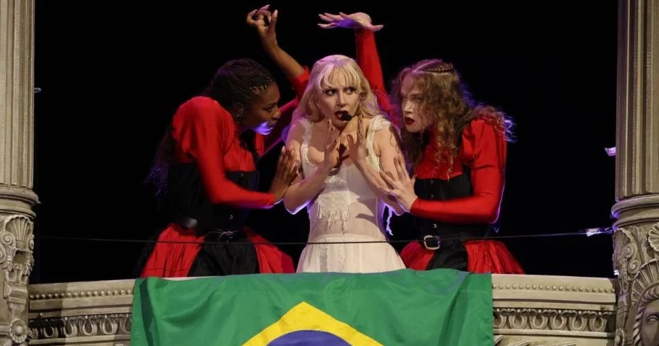 Historica presentacion de Lady Gaga en Brasil