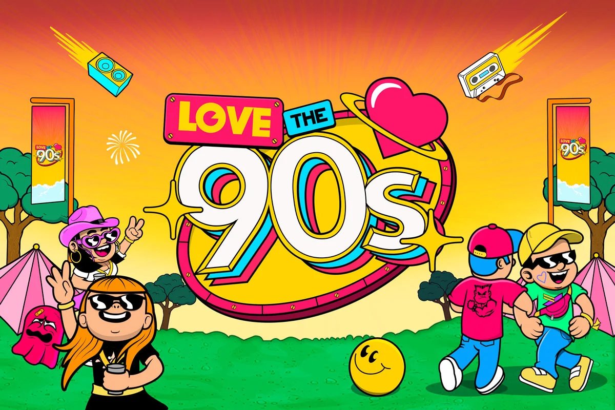 Se anuncia la primer edicion de "I LOVE 90'S Argentina"