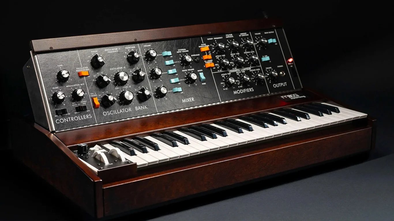 Moog lanza una edición limitada del Minimoog Model D